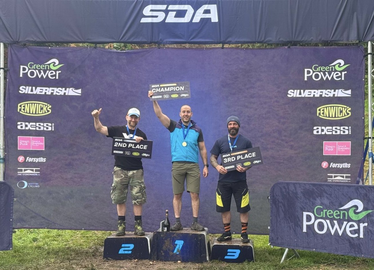 SDA Series Overall Champion podium